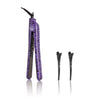 Classic Hair Straightener - Purple Zebra - RoyaleUSA