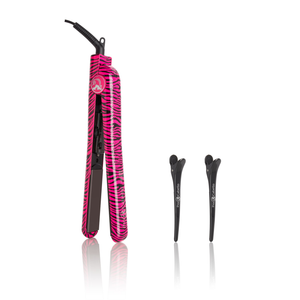 Classic Hair Straightener - Pink Zebra - RoyaleUSA