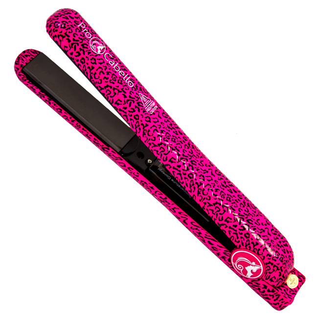 Classic Hair Straightener - Pink Leopard - RoyaleUSA